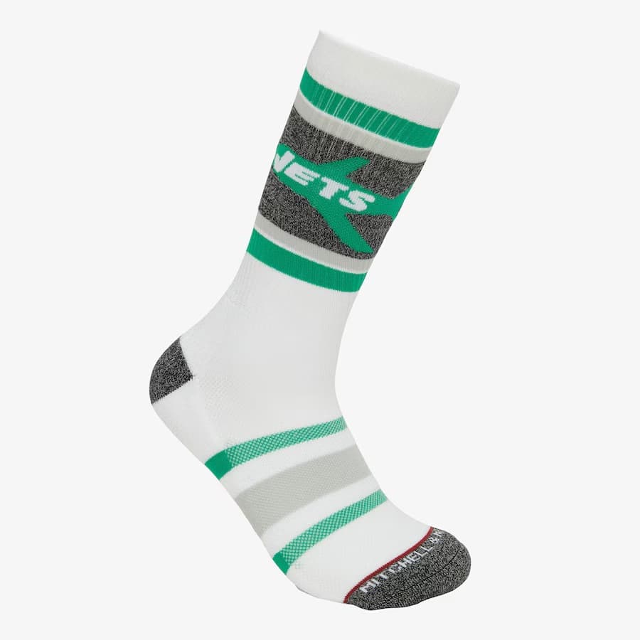 Спортивные носки Mitchell & Ness New York Jets Interception Crew Socks