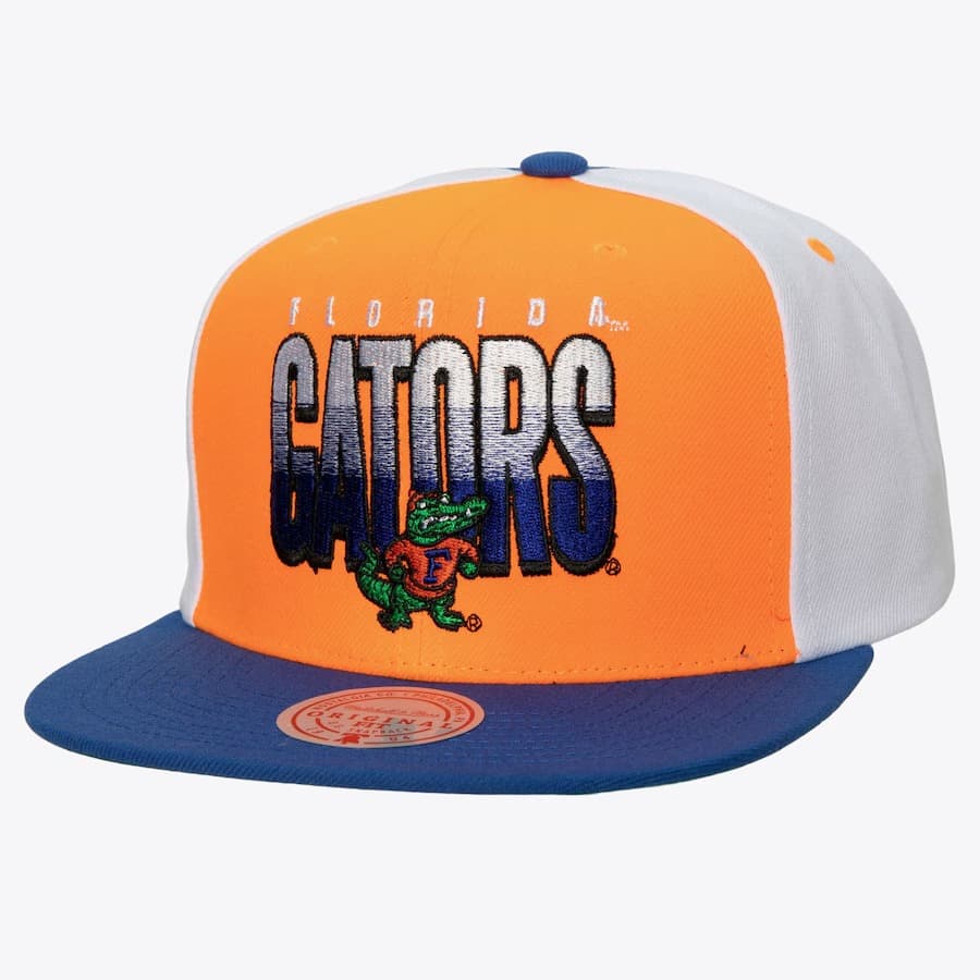 Бейсболка Mitchell & Ness Orange Florida Gators Billboard 2 Snapback Hat
