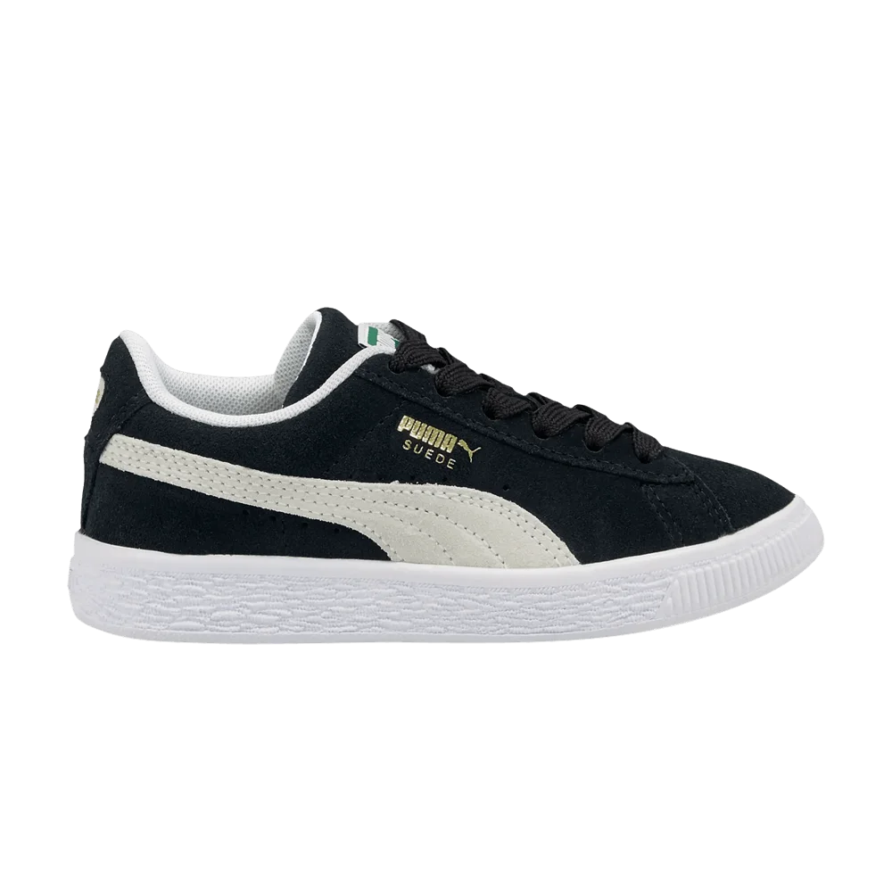 Кроссовки Puma Suede Classic 21 Jr 'Black White'