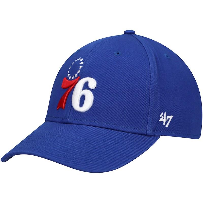 Кепка Men's '47 Royal Philadelphia 76ers Legend MVP Adjustable Hat