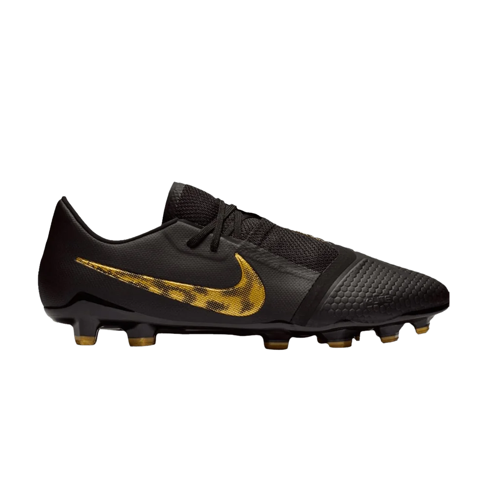Кроссовки Nike Phantom Venom Pro FG 'Black Metallic Vivid Gold'