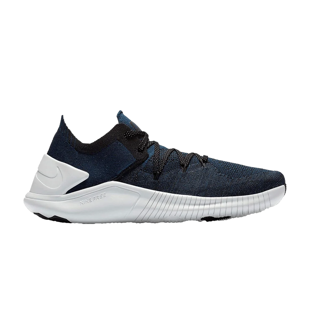 Кроссовки Nike Wmns Free TR Flyknit 3 Metallic 'College Navy'