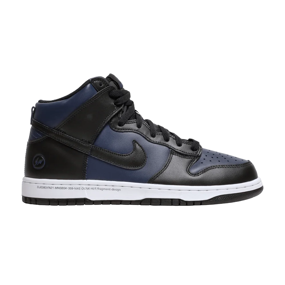 Кроссовки Fragment Design x Nike Dunk High 'Tokyo'