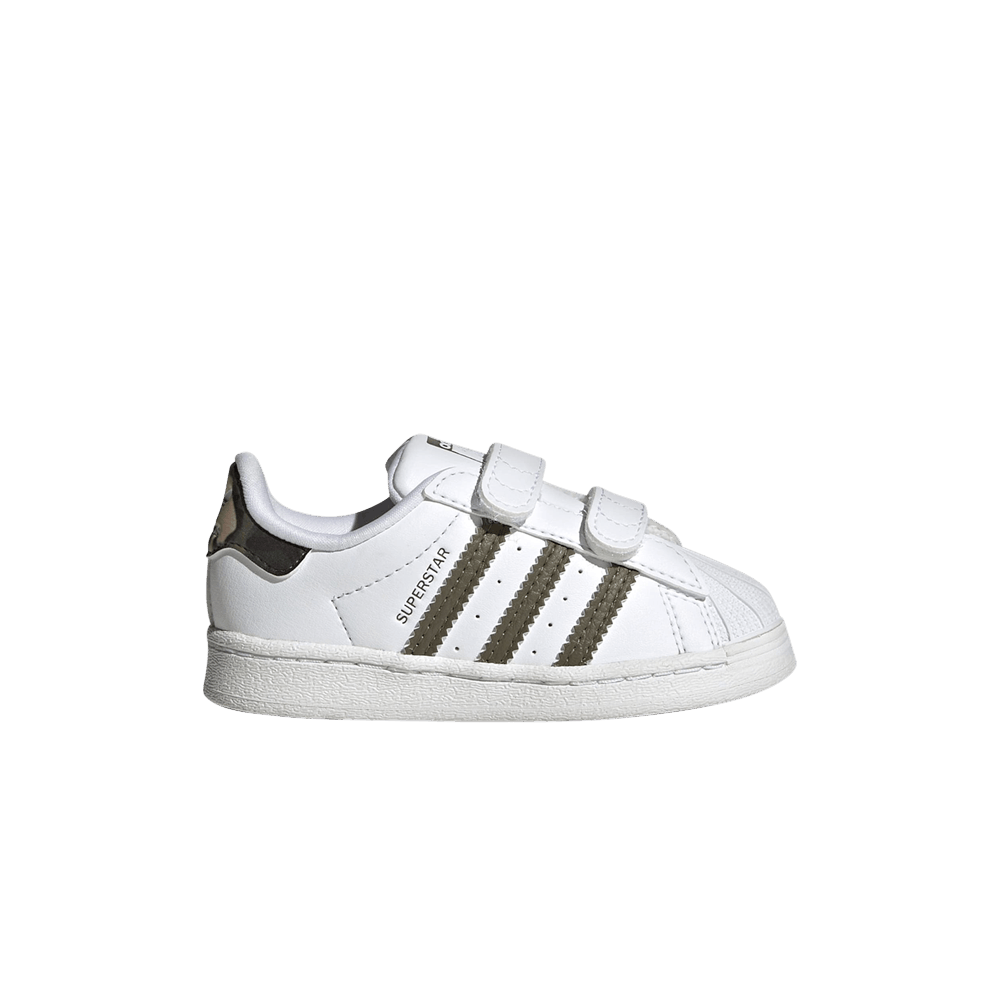 Кроссовки Adidas Superstar I 'White Camo'