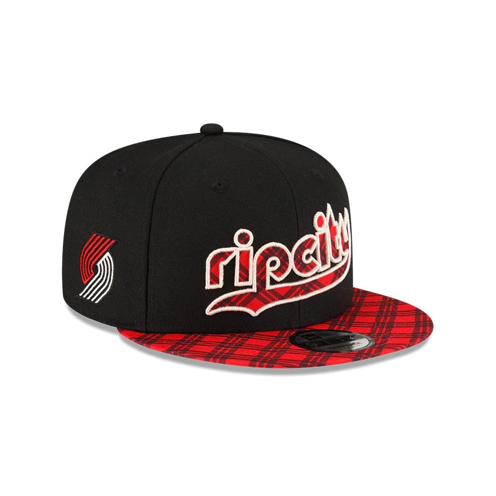 Бейсболка New Era Portland Trail Blazers 9FIFTY 2024 City Edition NBA Snapback Hat