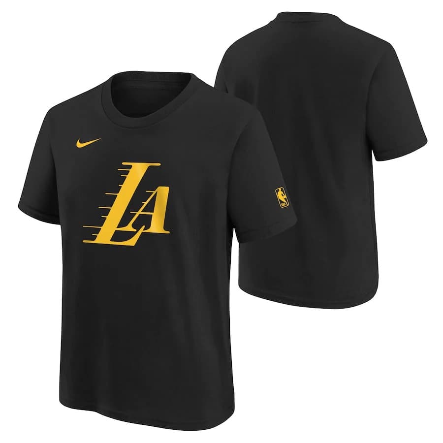 Баскетбольная футболка Nike Los Angeles Lakers 2024 City Edition Essential Logo Youth NBA T-Shirt