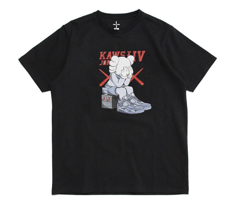 Футболка 2019 KAWS x Jordan 4 Tee Black