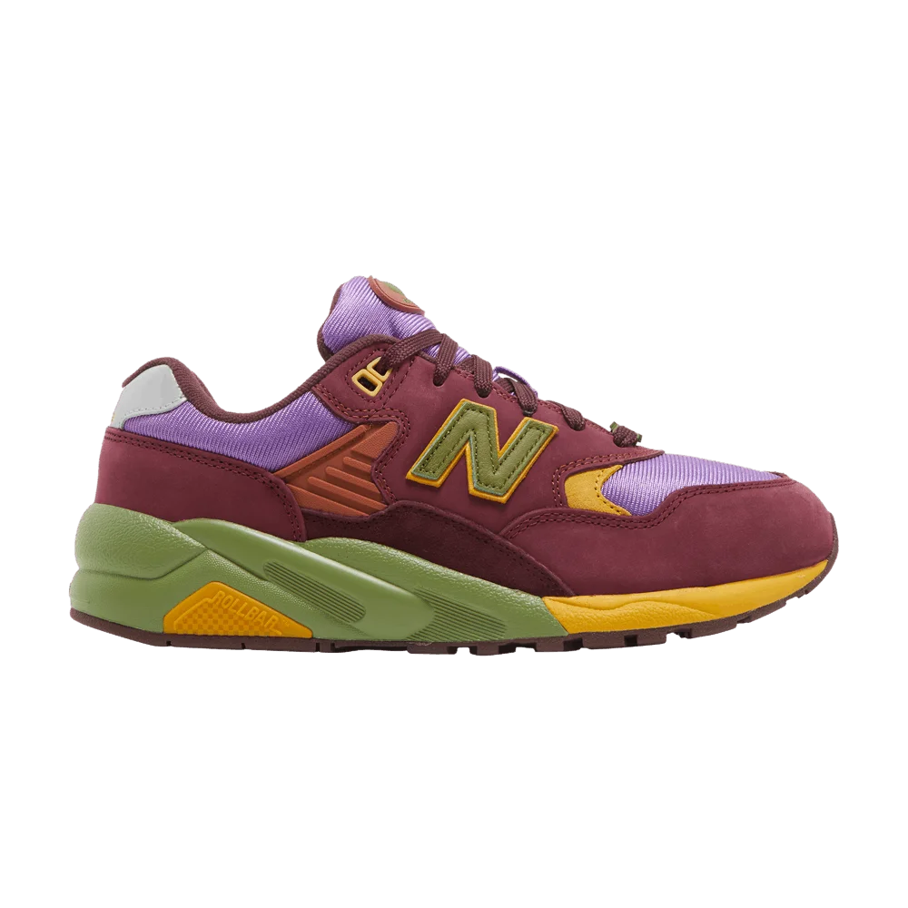 Кроссовки Stray Rats x New Balance 580 'Tribute to 2007 - Burgundy'