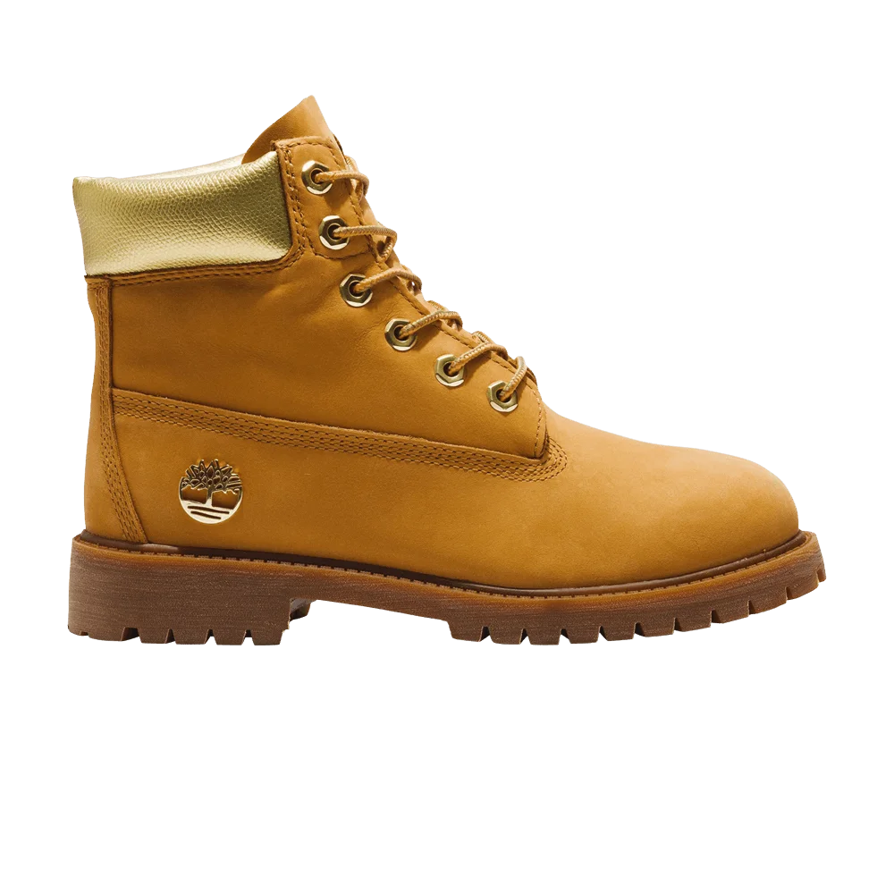 Кроссовки Timberland 6 Inch Premium Boot Junior 'Wheat Gold'