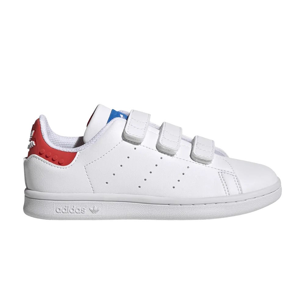 Кроссовки LEGO x adidas Stan Smith Little Kid 'White Pantone'