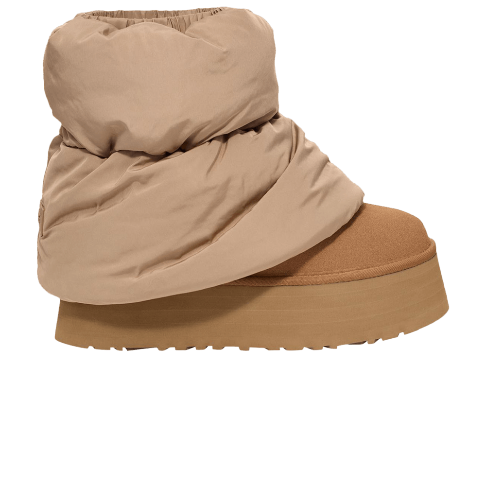 Кроссовки UGG Wmns Classic Mini Dipper Puffer 'Amphora Chestnut'