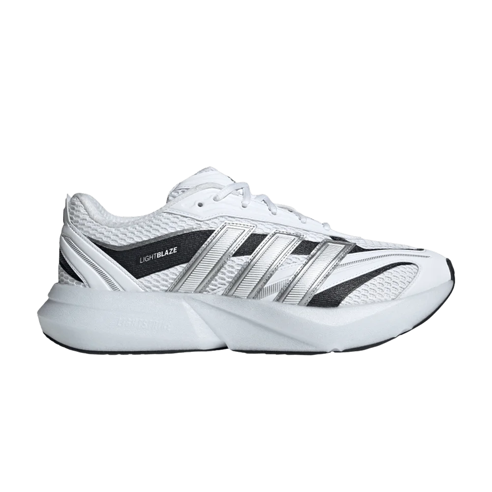 Кроссовки adidas Lightblaze Glow 'Cloud White Matte Silver Core Black'