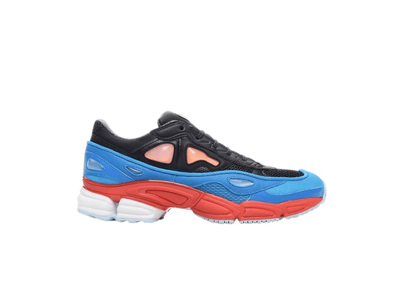 Кроссовки Raf Simons x adidas Ozweego 2 Black Red Orange