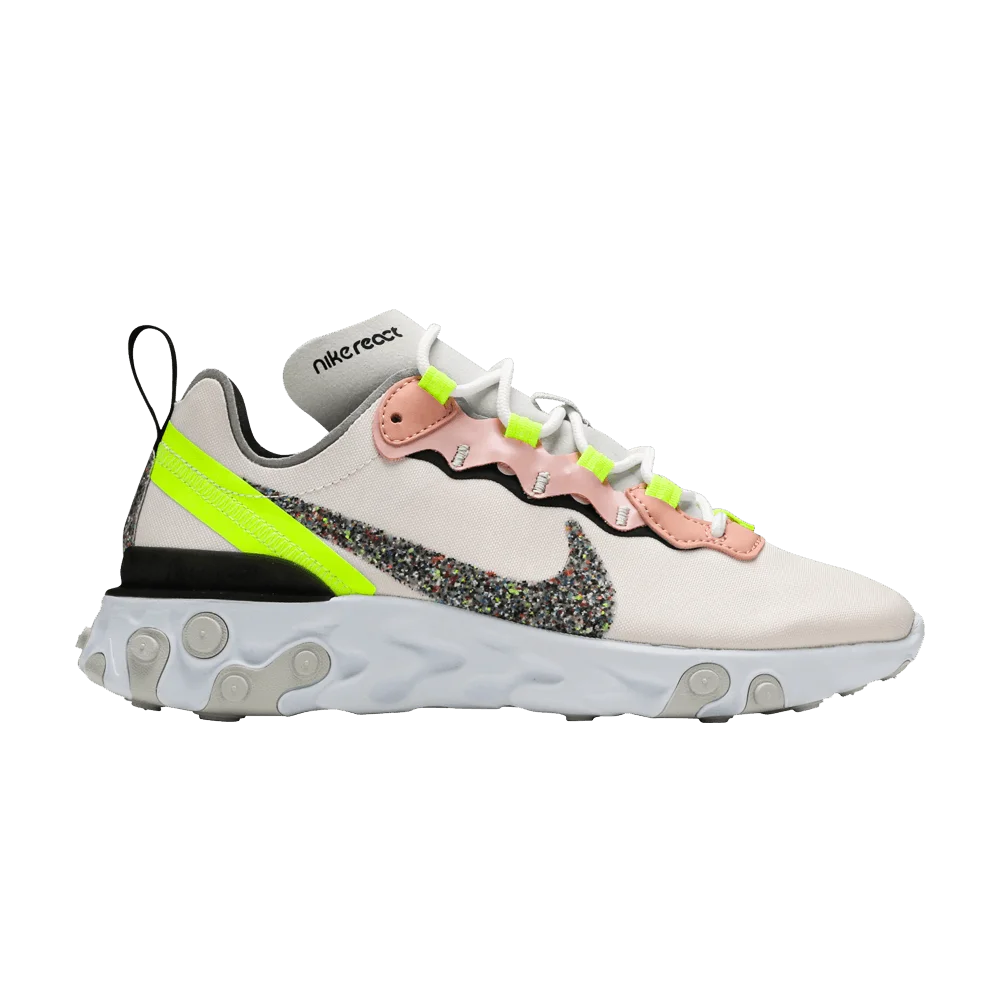 Кроссовки Nike Wmns React Element 55 Premium 'Light Soft Pink Volt'