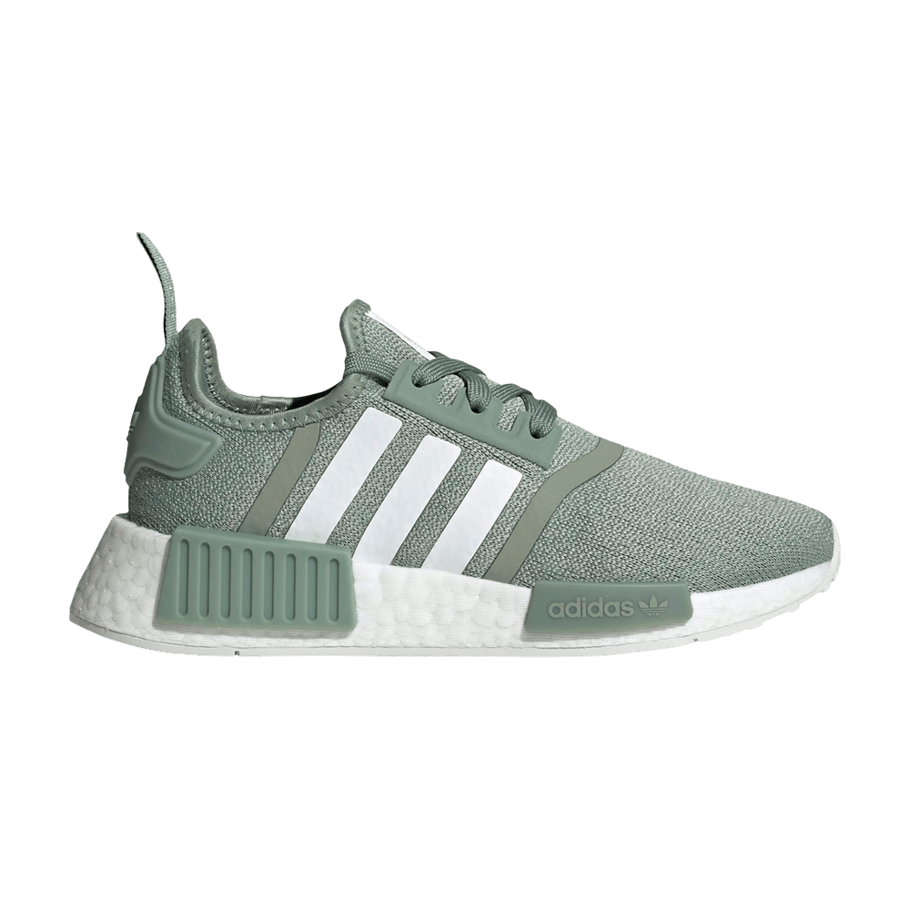 Кроссовки Adidas NMD_R1 J 'Silver Green'