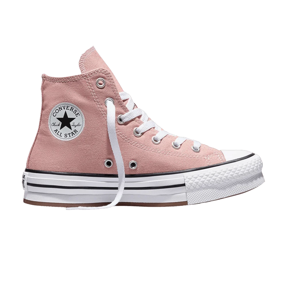 Кроссовки Converse Chuck Taylor All Star Eva Lift Platform Canvas Big Kid 'Petal Pit'