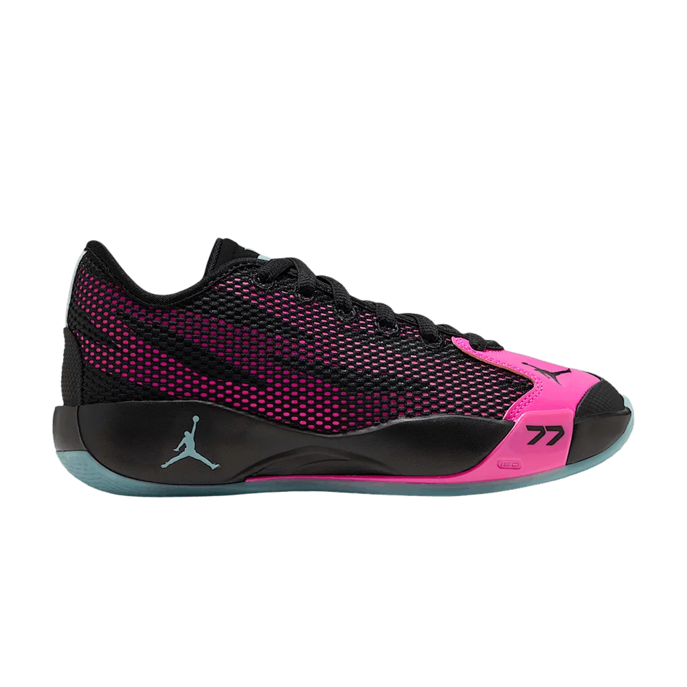 Кроссовки Air Jordan Luka 77 GS 'Black Laser Fuchsia Bleached Turquoise'