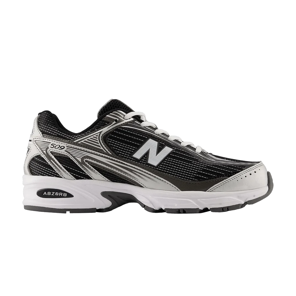 Кроссовки New Balance 509 'Black White Silver Metallic'