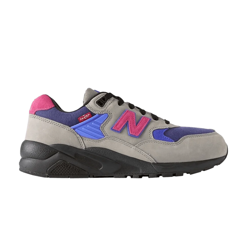 Кроссовки Levi's x New Balance 580 '150th Anniversary - Dark Gray'
