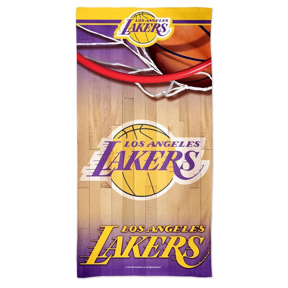 Полотенце Wincraft Los Angeles Lakers NBA Beach Towel
