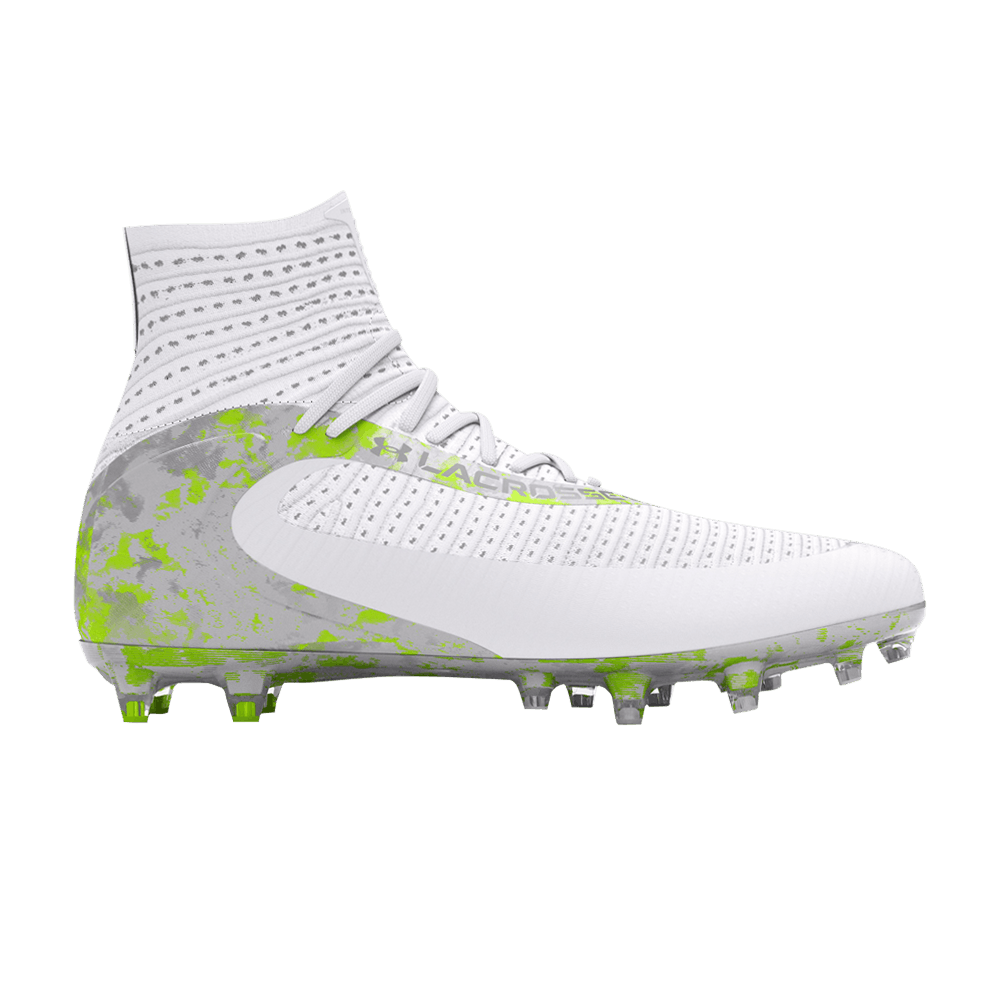 Кроссовки Under Armour Highlight LAX MC 'White Grey Green Camo'