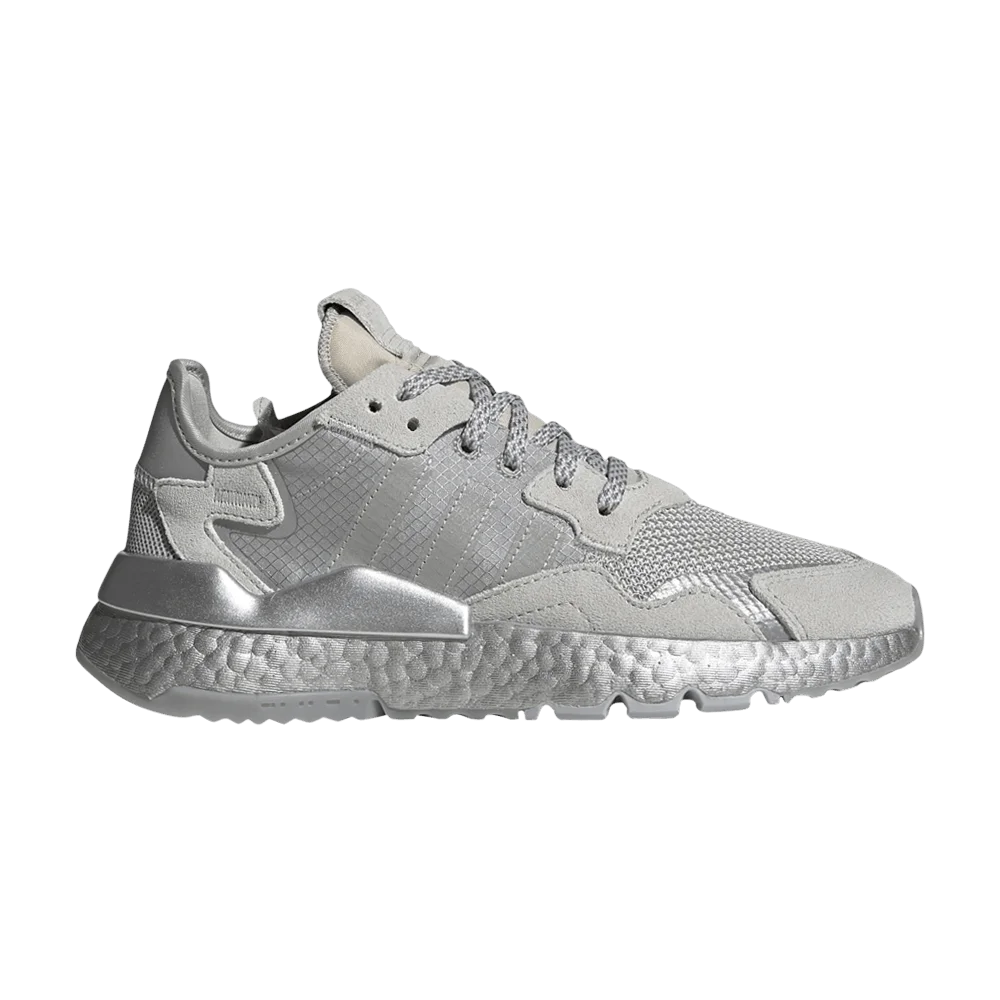 Кроссовки Adidas Wmns Nite Jogger 'Grey Silver Metallic'