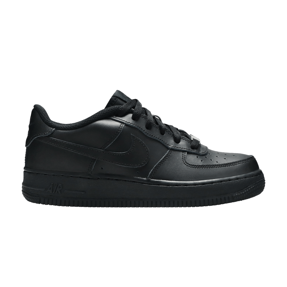 Кроссовки Nike Air Force 1 Low GS 'Triple Black'