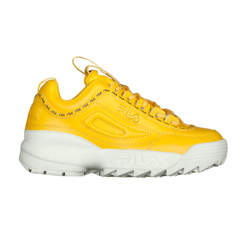 Кроссовки Fila Wmns Disruptor 2 Premium Repeat 'Canary Yellow'