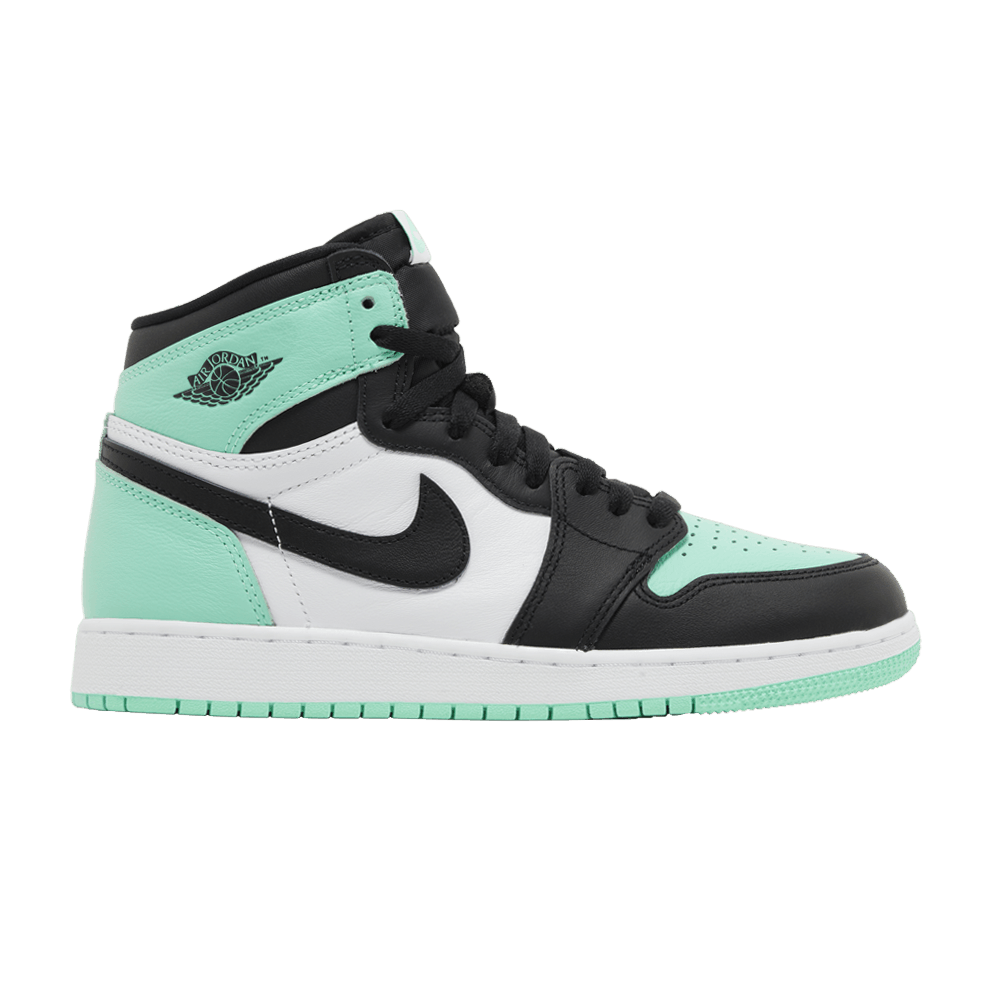 Кроссовки Air Jordan 1 Retro High OG GS 'Green Glow'