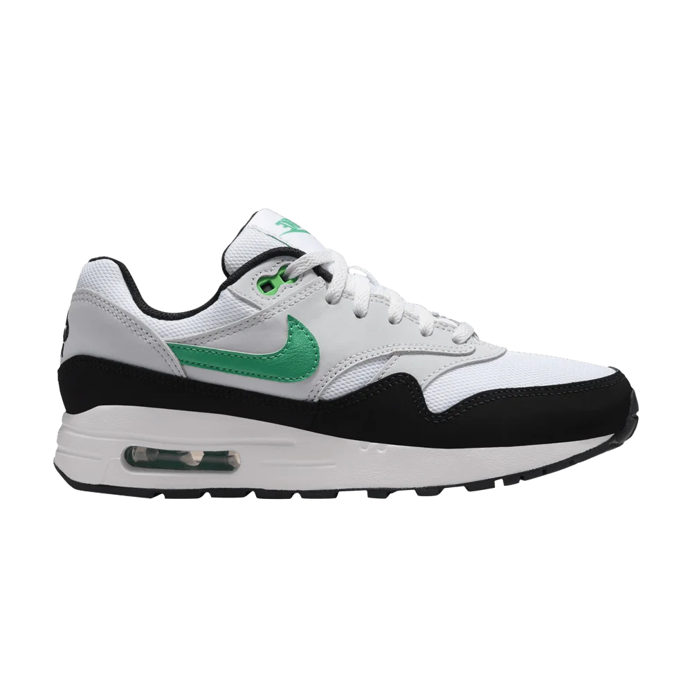 Кроссовки Nike Air Max 1 GS 'Black Stadium Green'