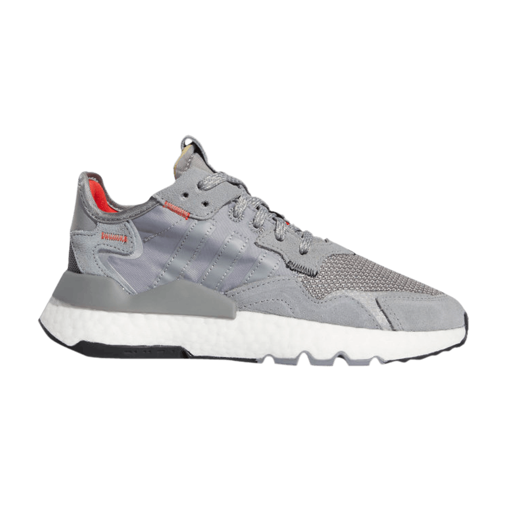 Кроссовки Adidas Nite Jogger J 'Grey Cloud White'
