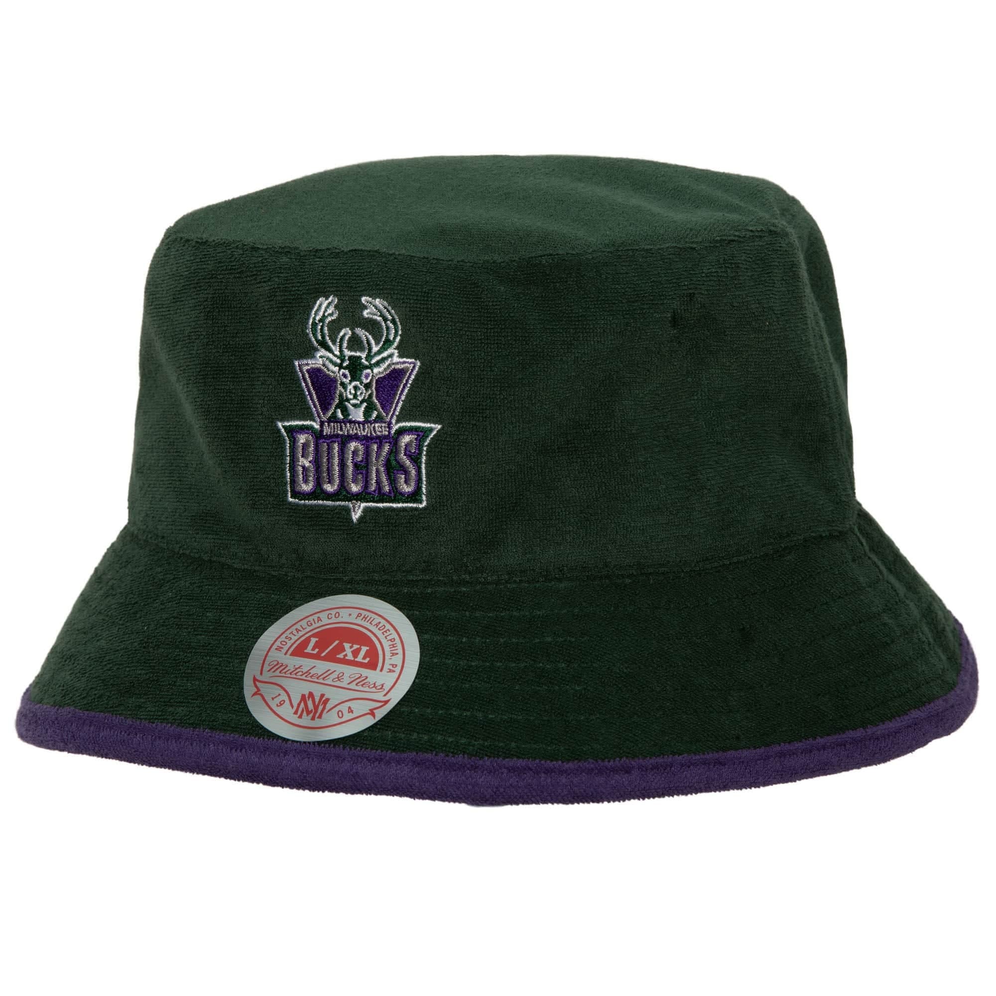 Панама Mitchell & Ness B Boy HWC Milwaukee Bucks Bucket Hat