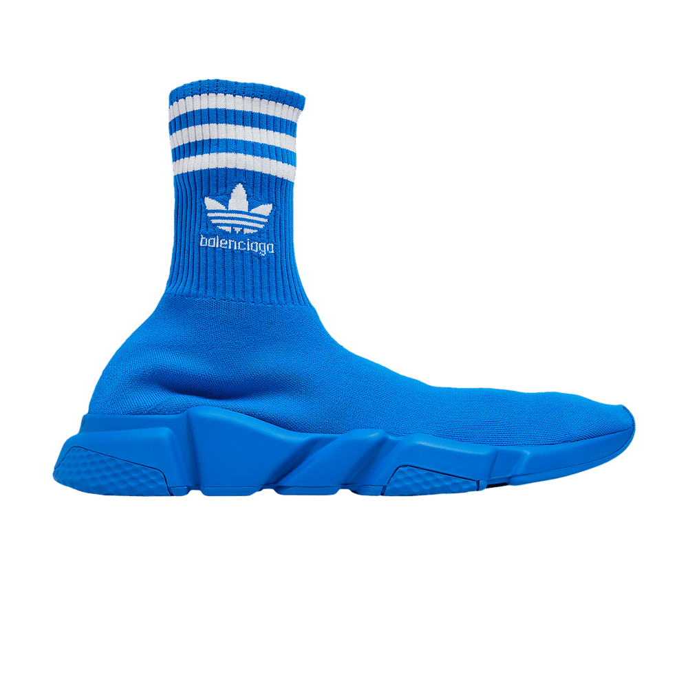 Кроссовки Adidas x Balenciaga Speed Sneaker 'Blue'