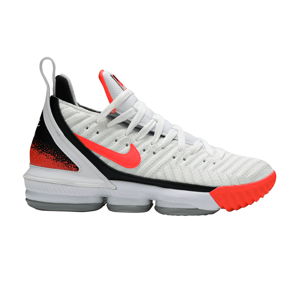 Кроссовки Nike LeBron 16 'Air Tech Challenge Hot Lava White'