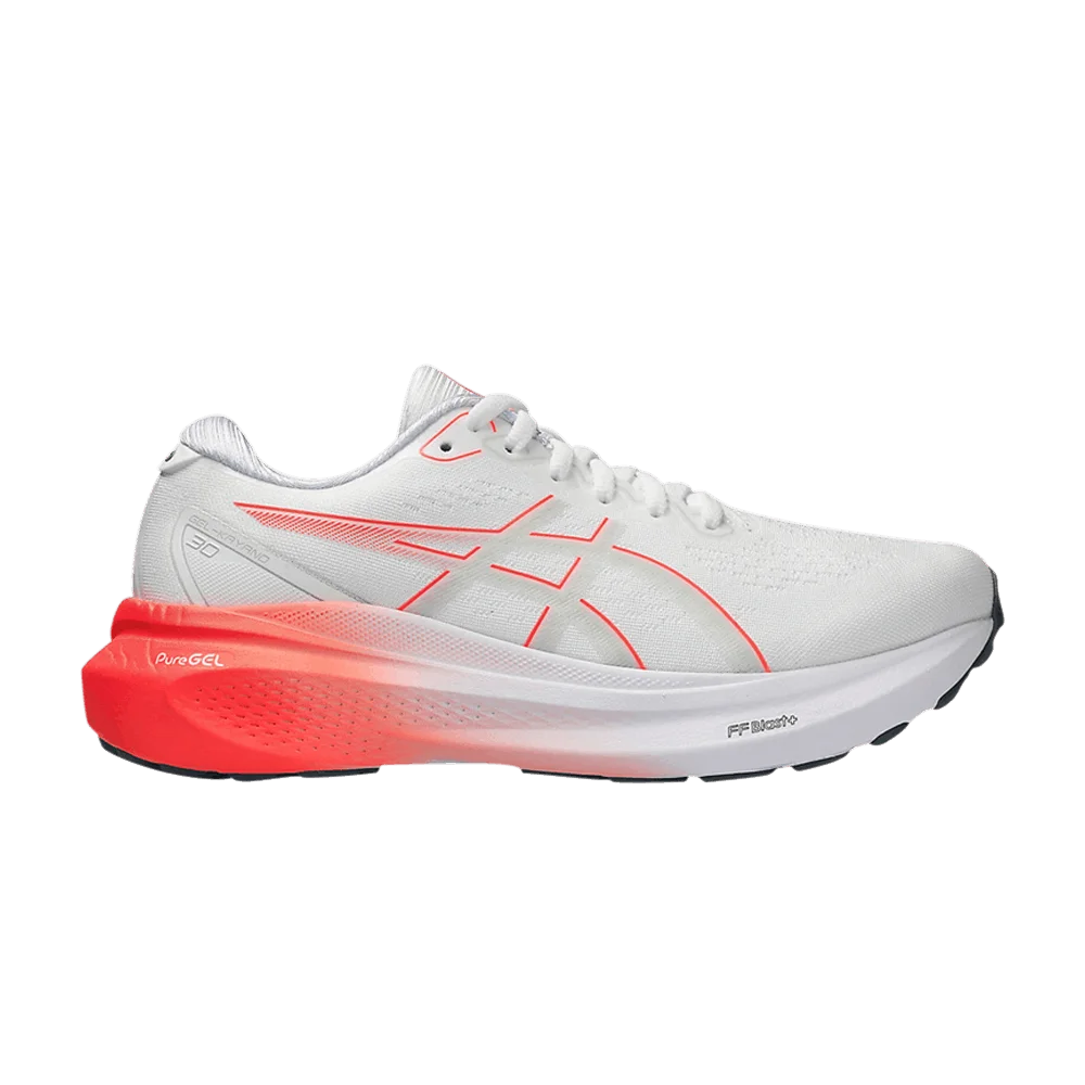 Кроссовки Asics Wmns Gel Kayano 30 'White Sunrise Red'