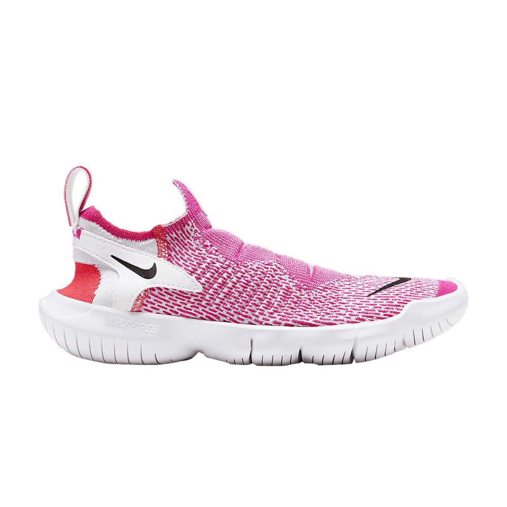 Кроссовки Nike Wmns Free RN Flyknit 3.0 2020 'Vast Grey Fire Pink'