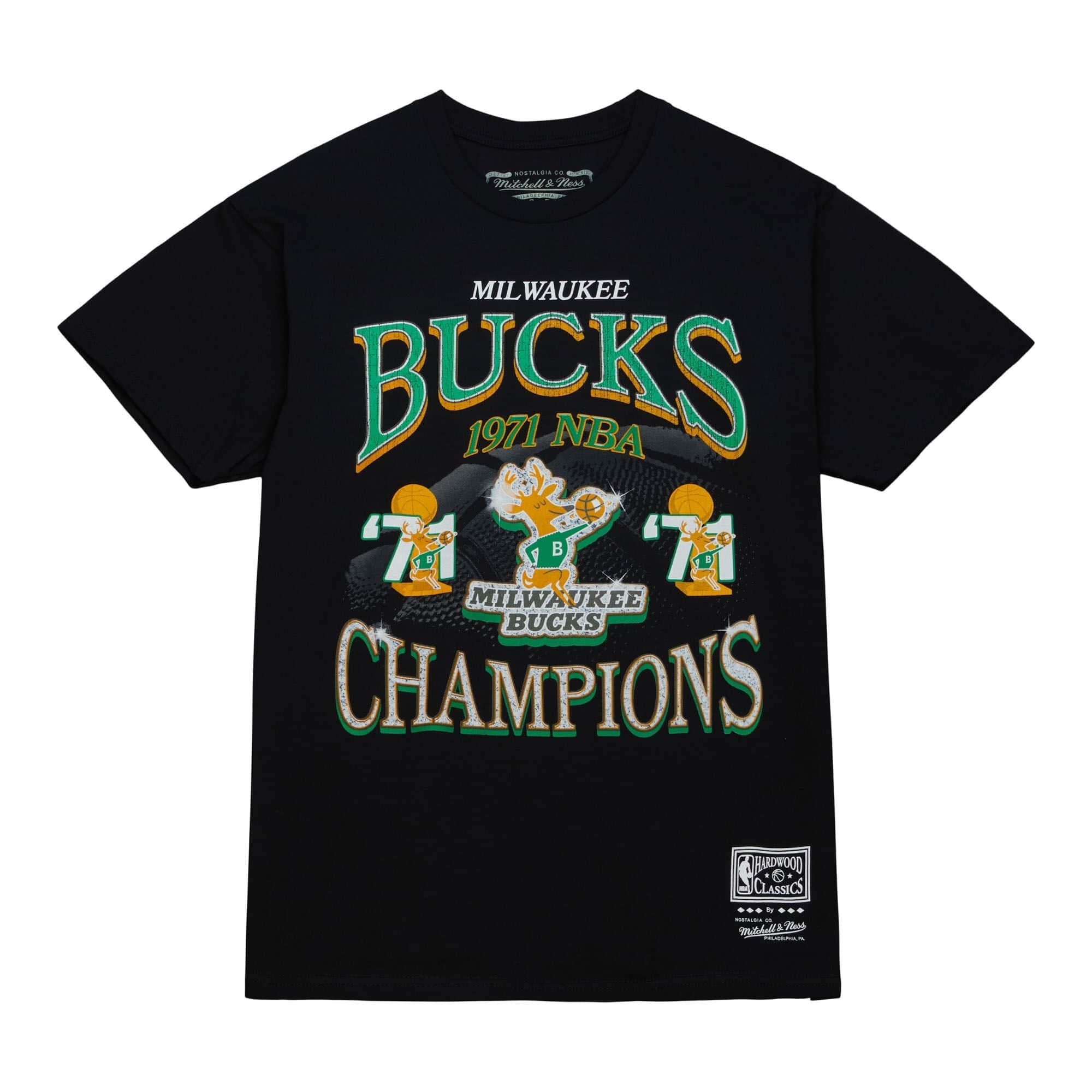 Футболка Mitchell & Ness Champions Era SS Tee HWC Milwaukee Bucks