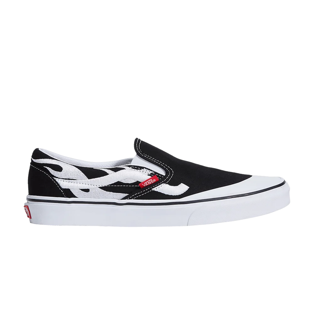 Кеды A$AP Rocky x Vans Classic Slip-On 'Worldwide Pack - Black White Flame'