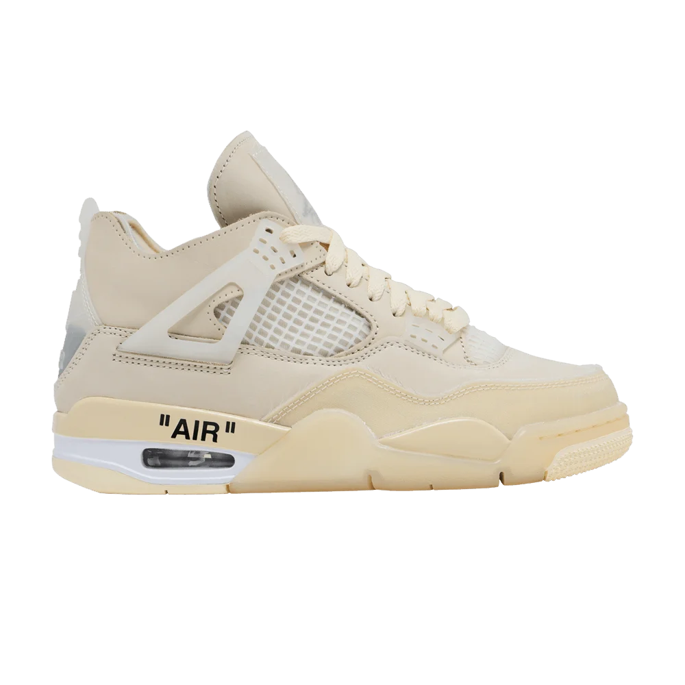 Кроссовки Off-White x Wmns Air Jordan 4 Retro SP 'Sail'