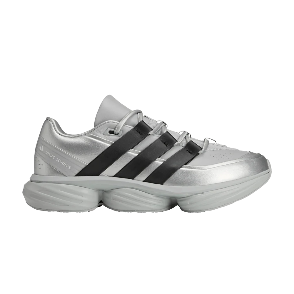 Кроссовки Entire Studios x adidas Lightblaze POD 'Silver Metallic Black'