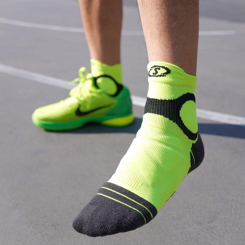 Спортивные носки Ehot Spalding Green-Black Low Cut Socks