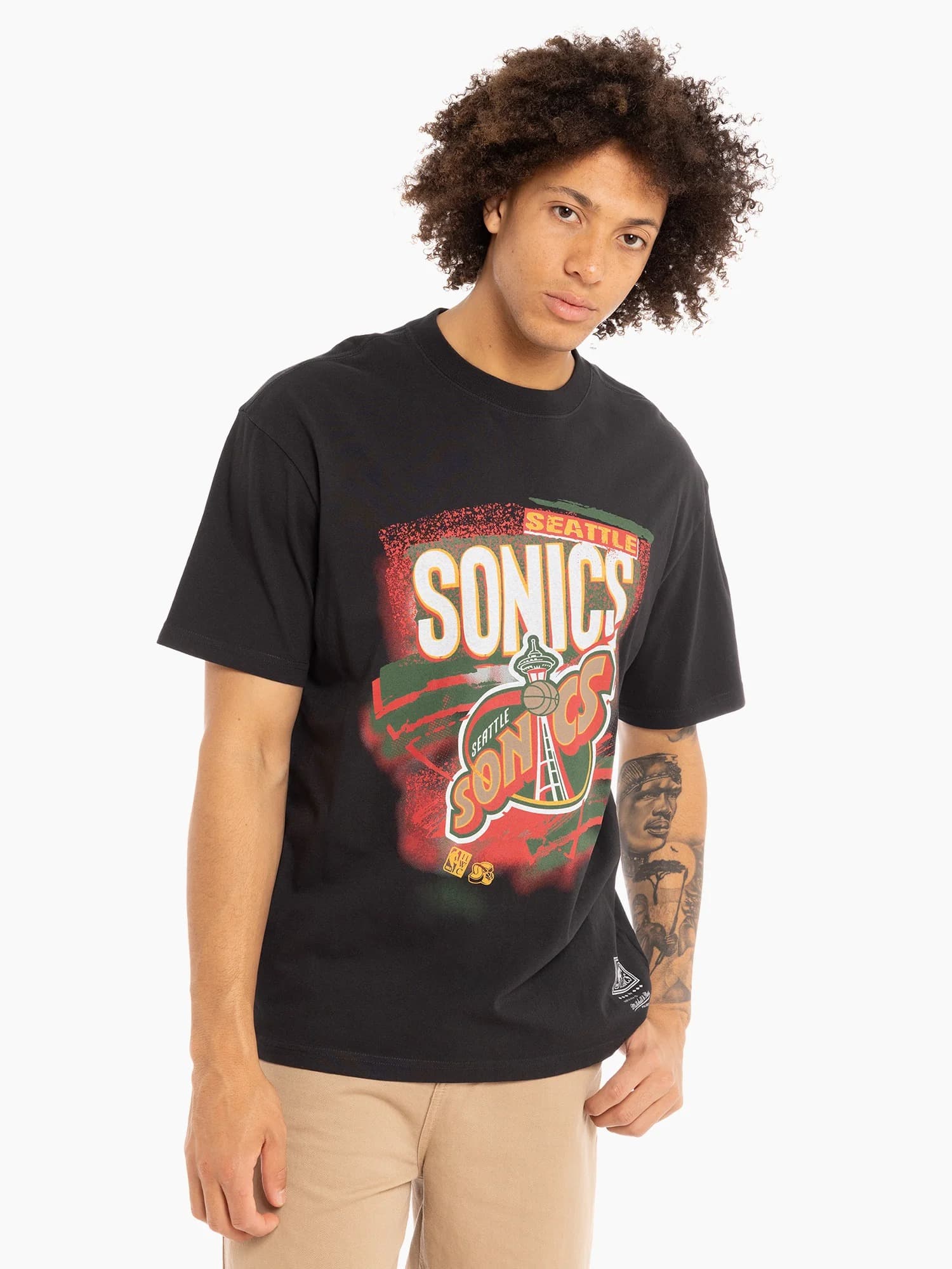 Футболка Mitchell & Ness Seattle Sonics Vintage Abstract T-Shirt