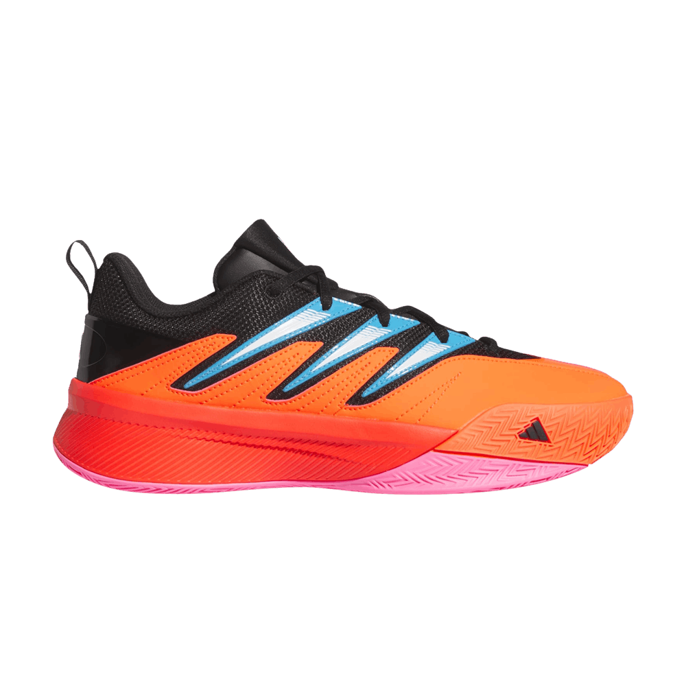 Кроссовки Adidas Dame Certified 3 Low 'Solar Red'