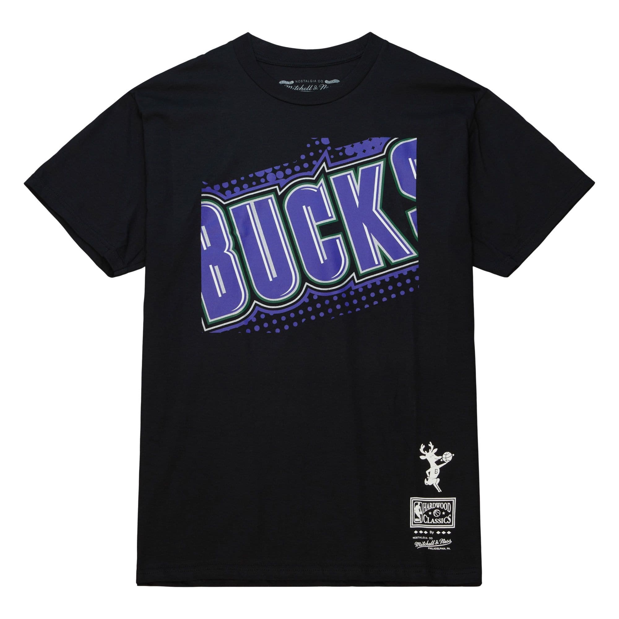 Футболка Mitchell & Ness Big Face 7.0 SS Tee Milwaukee Bucks