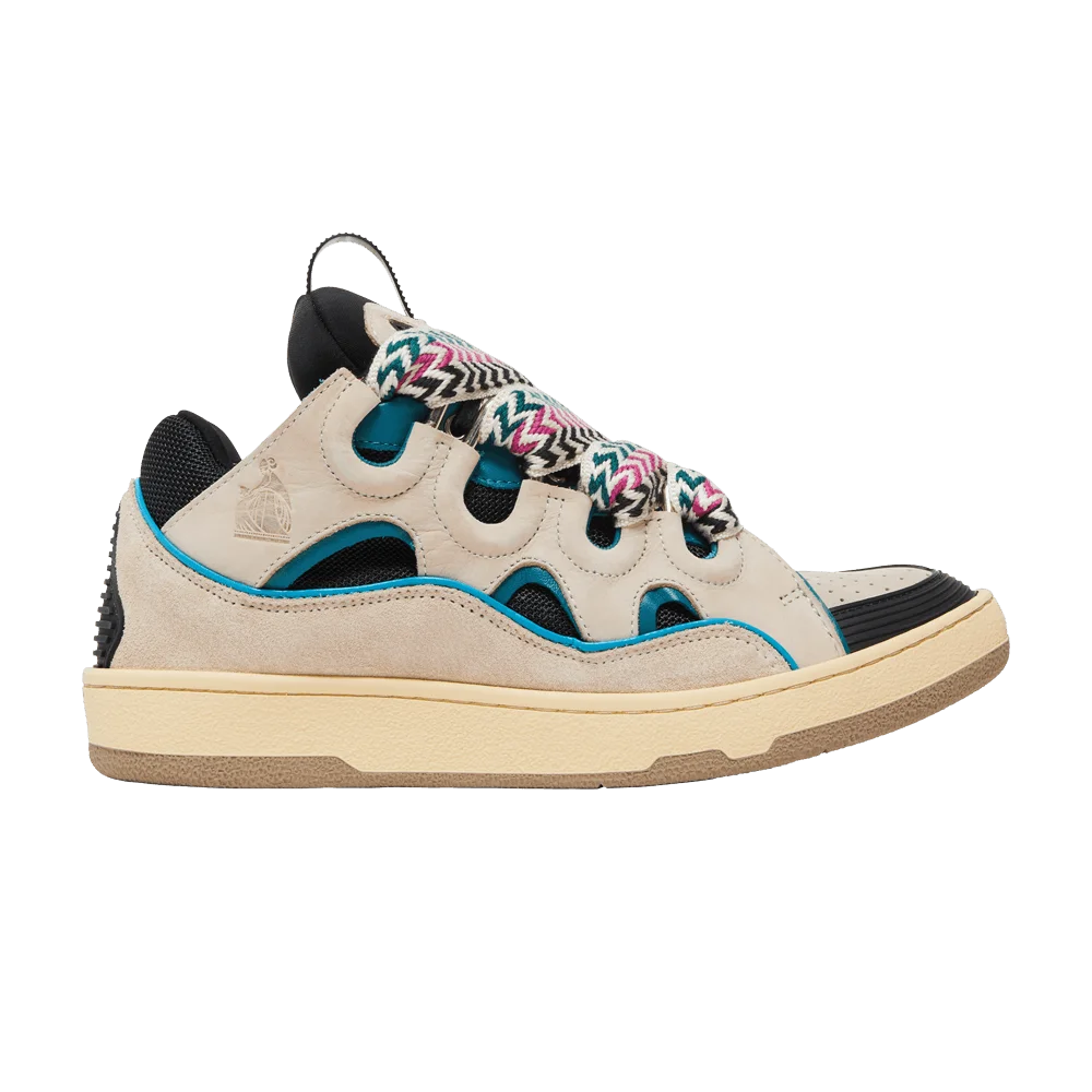 Кроссовки Lanvin Curb Sneakers 'Ecru Black'