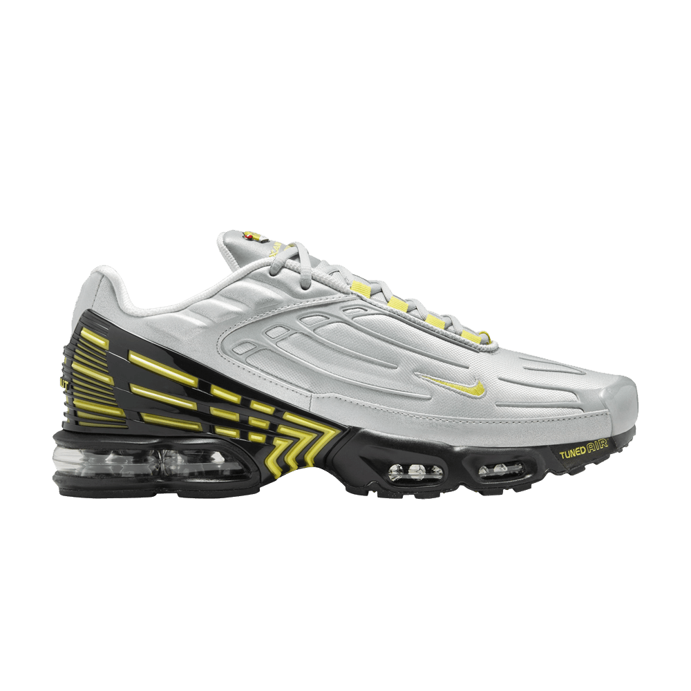 Кроссовки Nike Air Max Plus 3 'Metallic Silver Opti Yellow'