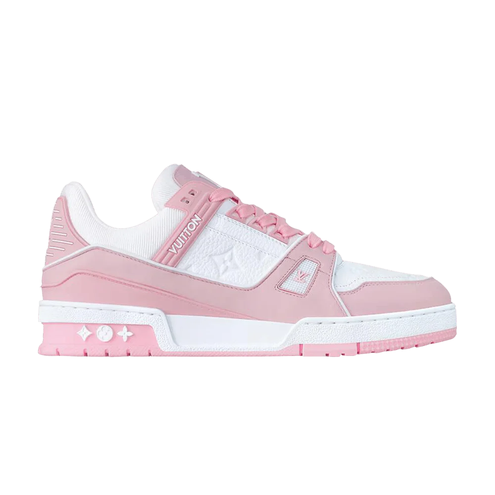 Кроссовки Louis Vuitton Trainer 'Pink Rose'