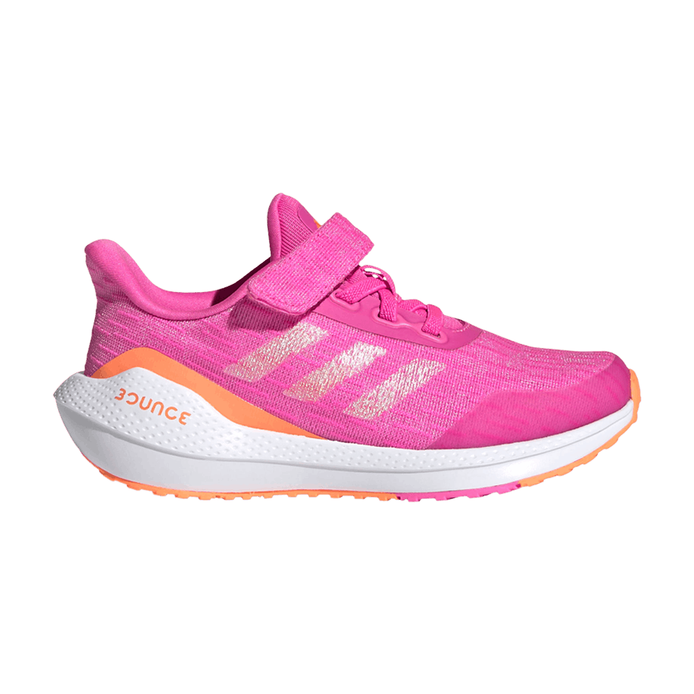 Кроссовки Adidas EQ21 Run Velcro J 'Screaming Pink'