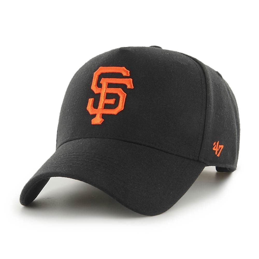 Бейсболка 47 Brand San Francisco Giants '47 MVP DT MLB Snapback Black Orange Hat