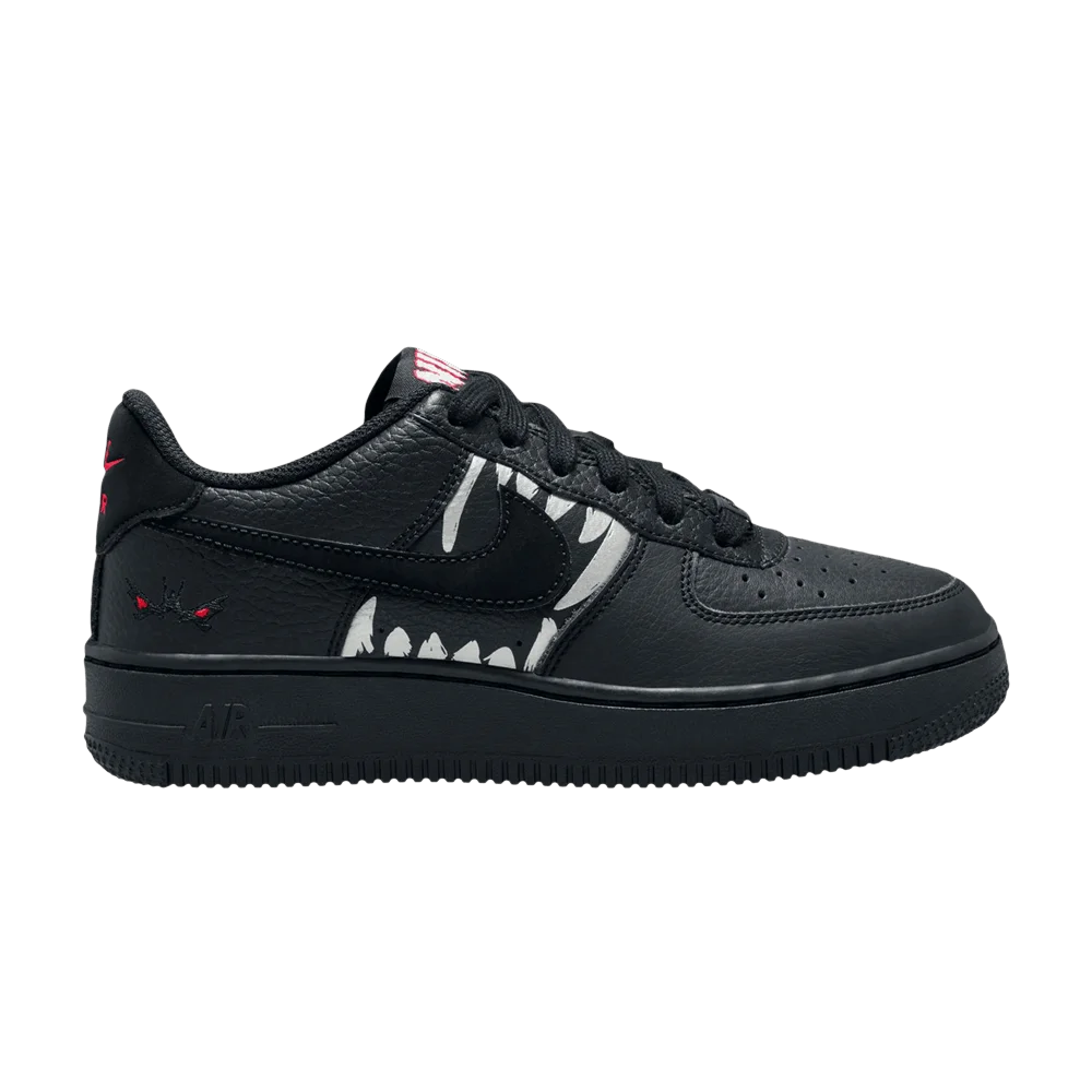 Кроссовки Nike Air Force 1 Lv8 GS 'Black University Red'